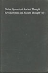 Divine Hymns And Ancient Thought Reveda Hymns and Ancient Thought Vol-1 