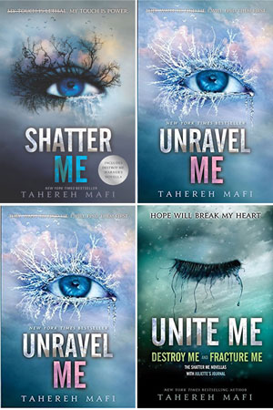 Shatter Me book Series Tahereh Mafi Books Collection Set Young