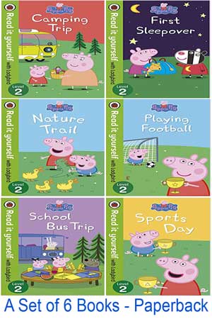 Peppa Pig] Read It Yourself With Ladybird : Level 2 - A Set of 6 Book