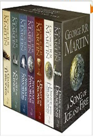 By George RR Martin A Game of Thrones: The Story Continues 7 Books Box Set  (A Song of Ice & Fire Series)