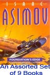 Isaac Asimov Series - An Assorted Set of 9 Books 