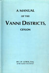 A Manual of The Vanni Districts, Ceylon