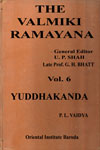 The Valmiki Ramayana Vol-VI