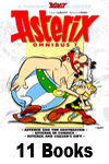 Asterix Omnibus Graphic Novels - A Set of 11 Books 