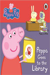Peppa Pig: Peppa Goes to the Library: My First Storybook