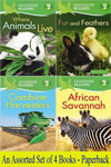 Kingfisher Readers Series Level - 2: An Assorted Set of 4 Books