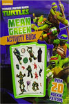 TMNT: Nickodeon Turtles Mean Green Activity Book
