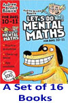 Let's Do Mental Math Books Series - A Set of 16 Books