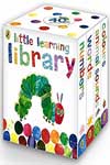 Little Learning Library: Animal Sounds, Words, Numbers & Colours 4 Books (Box Set)