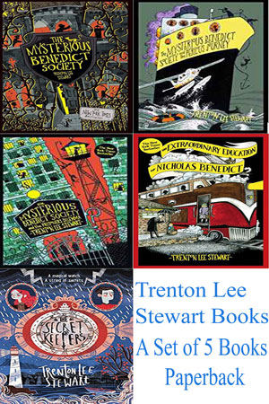 Trenton Lee Stewart Books - A Set of 5 Books