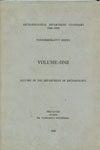 Archaeological Department Centenary (1890-1990) Commemorative Series Volume- One