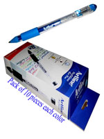 Artline Softline Gel Pen Light Blue & Purple Color (20 Pens)